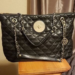 Dkny quilted leather bag